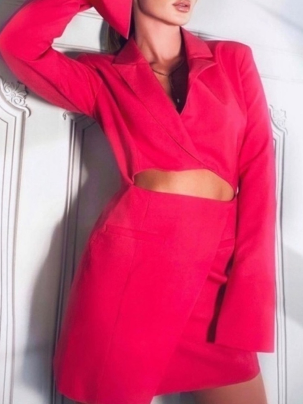 ZARA Blazer Cutout Dress - Picture 11 of 16
